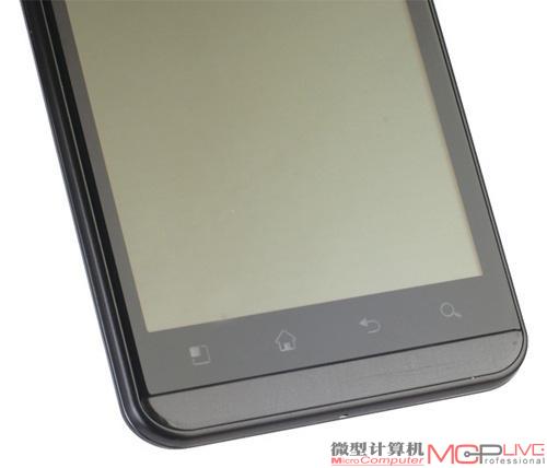 P920，四个轻触式按键，有振动回馈。