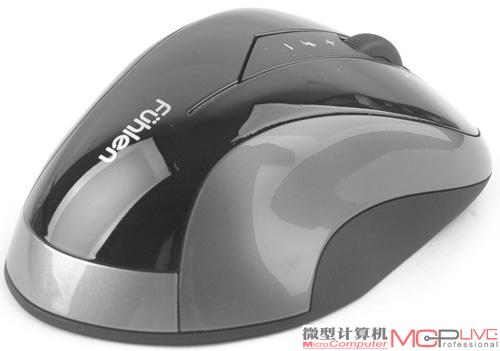 图4：采用了高光漆工艺的鼠标，同样光泽照人。
